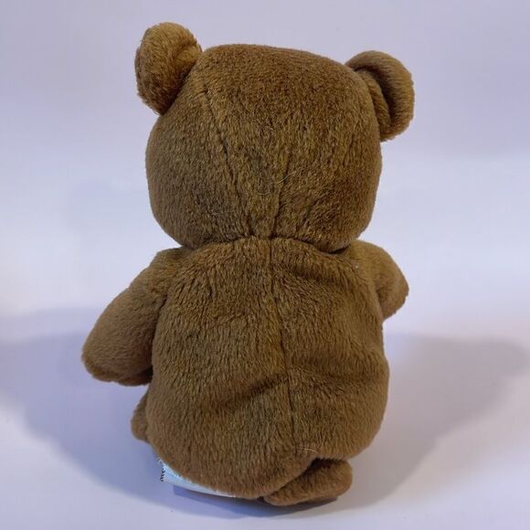 GUND Tender Teddy 2395 Brown Teddy Bear with Red Bow Excellent Used Condition 7” - Picture 3 of 9